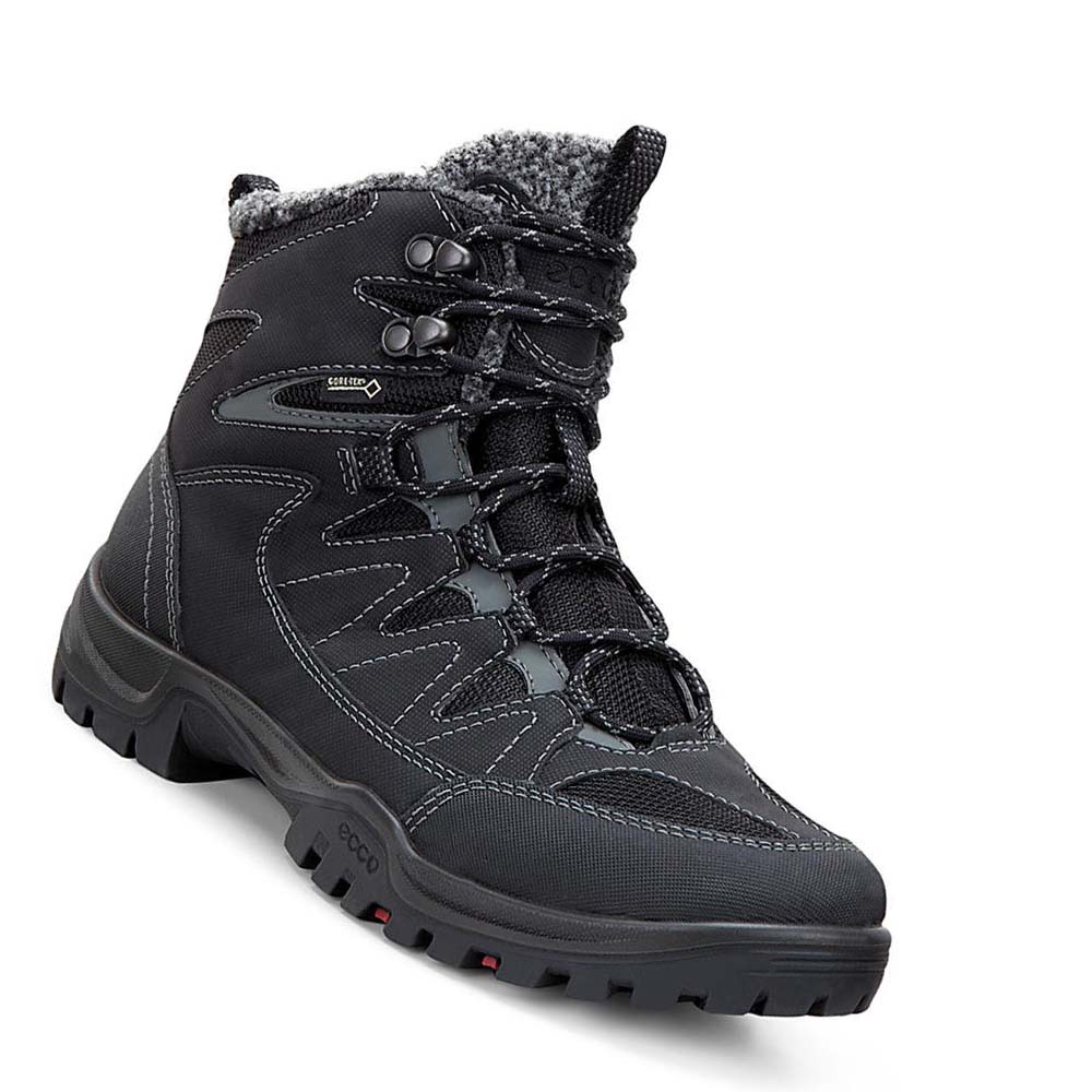 Női Ecco Womens Xpedition Iii Gtx Csizma Fekete | HU 57ILH